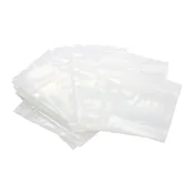 100 Pack Heavy Duty 4" x 4" Resealable 4Mil Thick Plastic Big Clear Poly Dispenser Food Safe Storage Bags