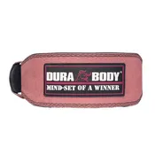 Titan Pink Suede Leather Weightlifting Belt