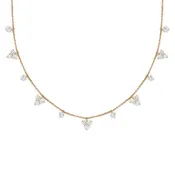 11 Station Diamond Necklace