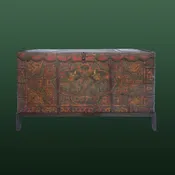 Large Tibetan Storage Chest — Morgan Oakes Gallery