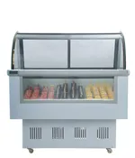 Chef AAA - 1.2LDF, Commercial  47" 160 Popsicle Ice Cream Freezer Case