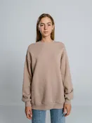 Brown oversized sweatshirt