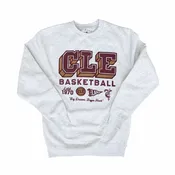 CLE Basketball Varsity Icons - Unisex Crewneck Sweatshirt - Heather Oatmeal
