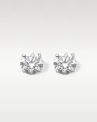 0.75ct Diamond Stud Earrings in 14K White Gold