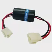 12 Volt Power TVP-LNF-OEM DC Inline Alternator Noise Filter with T-Type Connectors for VHF/UHF Mobile Radios