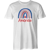America Rainbow Tee