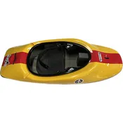 Apex Watercraft Rebound Medium Whitewater Kayak - Yellow/Red Stripe