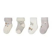 4pc NB Pull Toy Sock Set