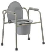 3 - 1 COMMODE WITH BACK