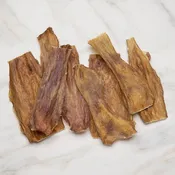 6 Inch Flat Beef Bladder Strips for Dogs – 8 Pack