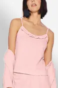 100% Organic Cotton Cami with Ruffle