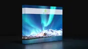 Backlit Display – 10ft W x 8ft H Flat – Lumos