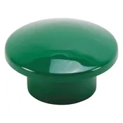 Cap,30mm Push Button,Green,Non Illuminated Mushroom Push Button,Replacement Part
