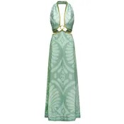 Allegra Printed Dress- Green