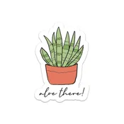 Aloe There Sticker