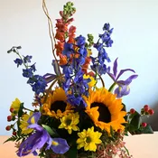 Basket of Beautiful Blooms