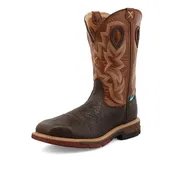 12" Waterproof Alloy Toe Western Work Boot
