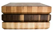 Butcher Block, End Grain - Various Woods (12x16x1.5)