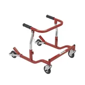 Anterior Rehab Safety Roller, Fixed Width, Tyke, Red