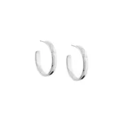 1 1/4" Flat Post Hoop | Silver