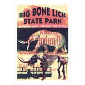 Big Bone Lick State Historic Site Poster by Austin Dunbar