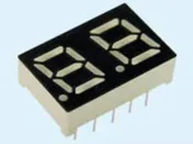 0.30″ Dual-Digit 7-Segment LED Display (Multi-Color)