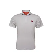 Horn Legend White Navy and Red Polo with UM