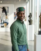 African Print Patchwork Kufi Hat – Multicolor Ankara Cap (D)