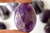 Amethyst Flat Stone