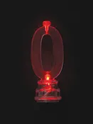 0 - Flashing Candle Holder w/