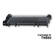 Brother TN660 High Yield Black Toner Cartridge