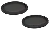 1 Pair 10" INCH CAR SPEAKER WOOFER STEEL MESH GRILLS WITH SPEED CLIPS AND SCREWS PROTECT YOUR SPEAKERS