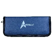 6″ Blue Zipper Scissor Case