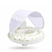 Baby Swim Seat with Sun Canopy -Lemons