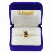 Amethyst Yellow Gold Ring