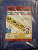 Premium Blue 8’x10ft Canopy Tarp