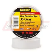 3M  35-GRAY  Scotch® Vinyl Color Coding Electrical Tape 35, 3/4 in x 66 ft, Gray, 10 rolls/carton, 100 rolls/Case