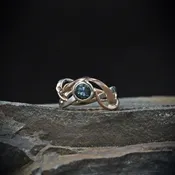 Blue Montana Sapphire Ring