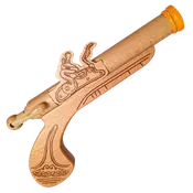 Civil War Rubber Band Powered Pistol  TY-001-130