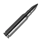 Elemetal Silver 2 oz Replica Bullet - .308 Caliber