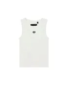4X4 Shield Tank - Vintage White