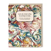 Do Wrong to None Shakespeare Card