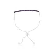 Blue Sapphire Bolo Bracelet