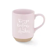 Dogs Before Dudes Stoneware Mug