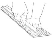 100 in Pro Steel Safety Ruler