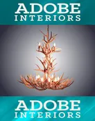 12 Light XL Mule Deer Antler Chandelier