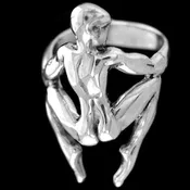 ABSTRACT MAN RING