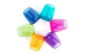 Acrylic Stemless Wine Glasses-Jewel
