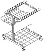 ADP STAND660 ~ STAND660 660 Printer Stand