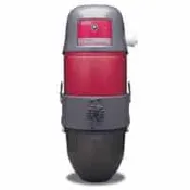 AirVac AVR7500 Red Bagless Central Vacuum